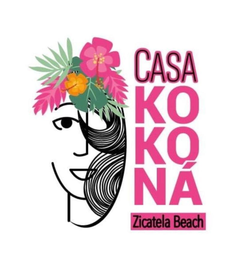 ホテル Casa Kokona プエルト・エスコンディード エクステリア 写真